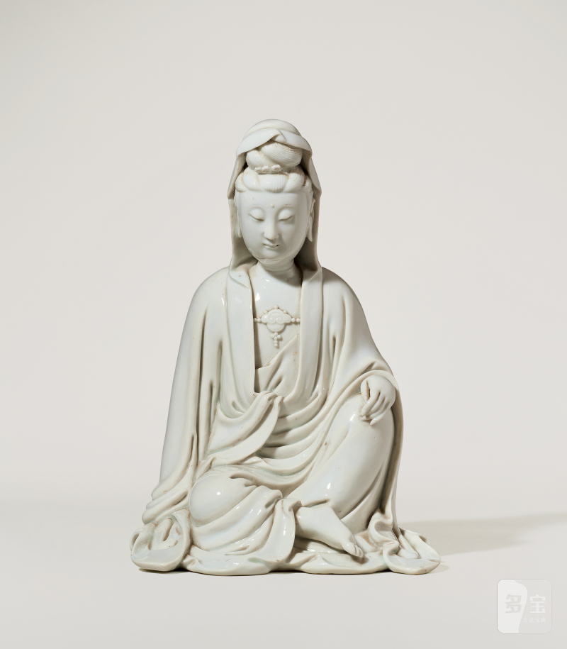 十八世纪 德化观音坐像